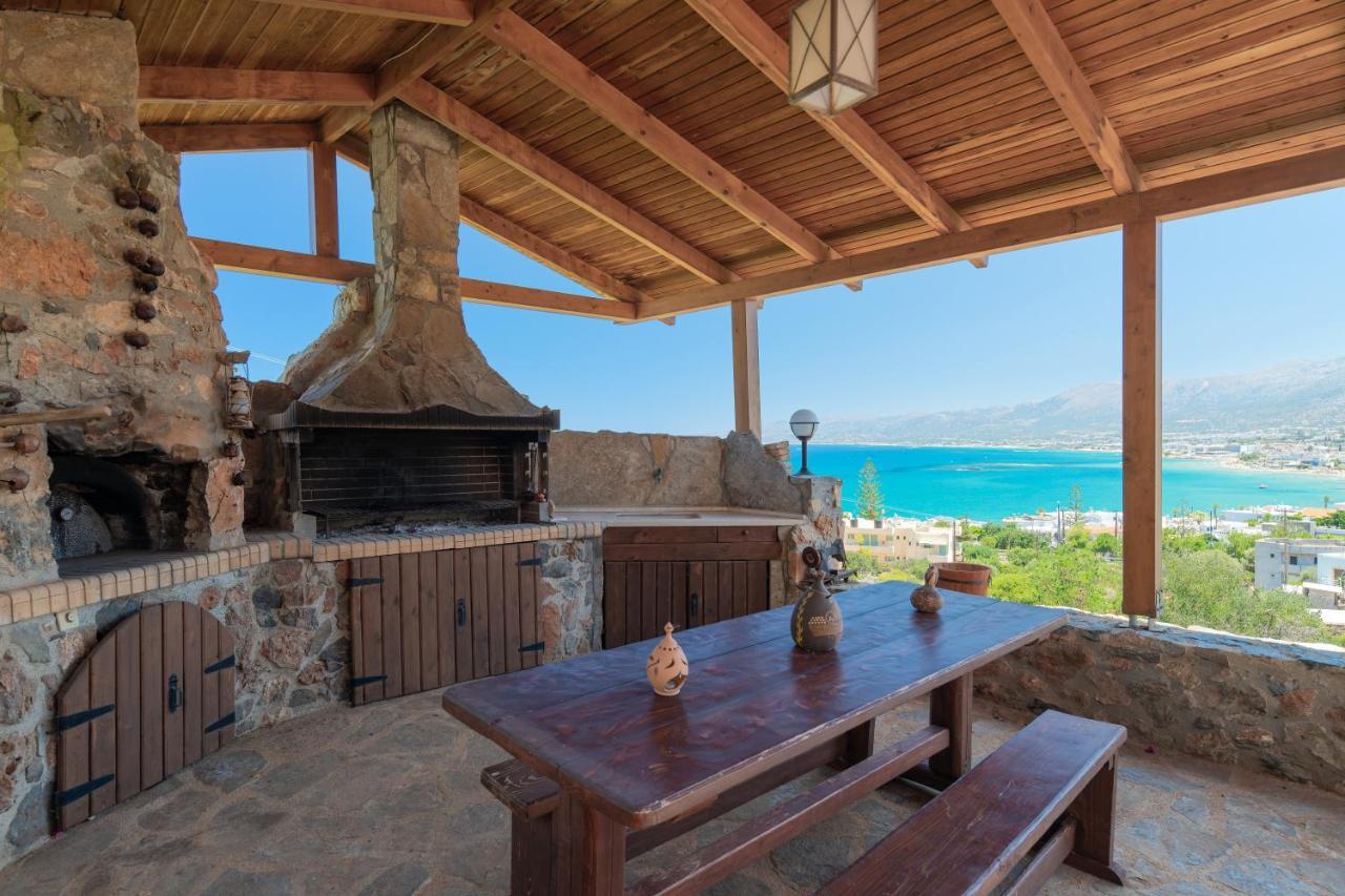 Villa Escape In Blue Stalida Exterior foto